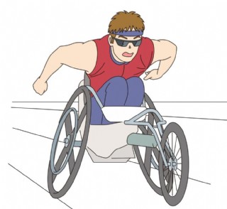 残疾人运动会比赛