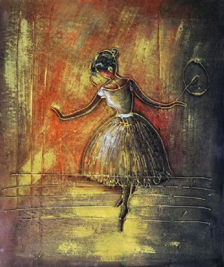 印象派幼儿园艺校抽象画