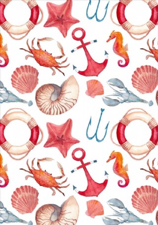 海洋世界鱼类图案图片-图行天下图库