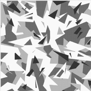 几何黑白灰迷彩四方连续底纹