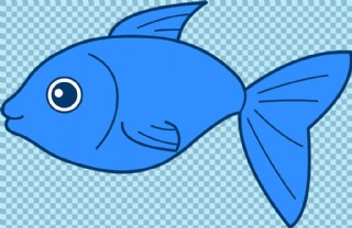 卡通鱼贝壳海螺螃蟹图片