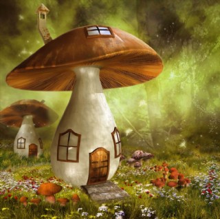 卡通背景森林背景